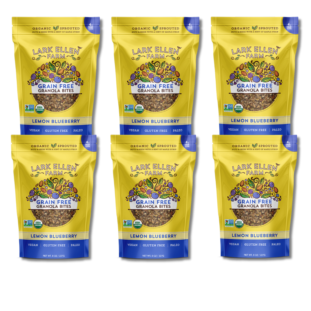 6 pack lemon blueberry granola