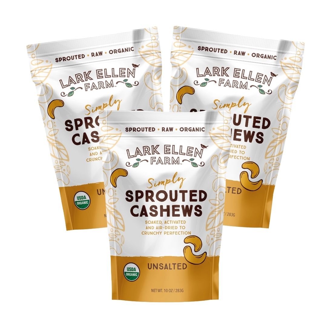 unsalted sprouted cashews