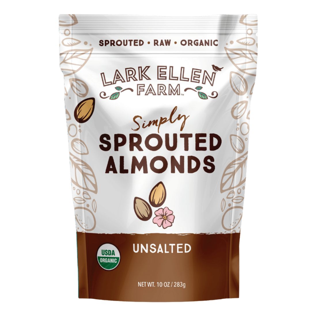 sprouted almonds